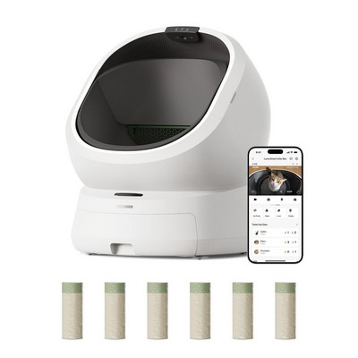 Petlibro Luma Smart Litter Box w/Waste Bag Kit