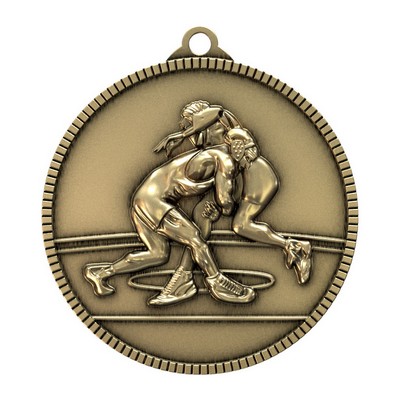 Antique Wrestling Classic Legacy Medallion (2")