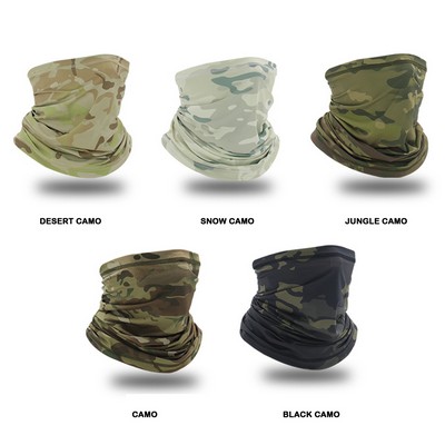 Customized Camouflage Cooling Neck Gaiter
