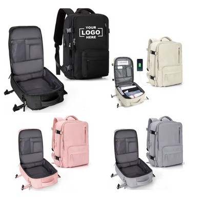 USB Laptop Backpack Luggage Sleeve