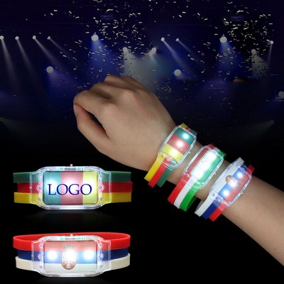 World Cup National Flag Glow Wristbands