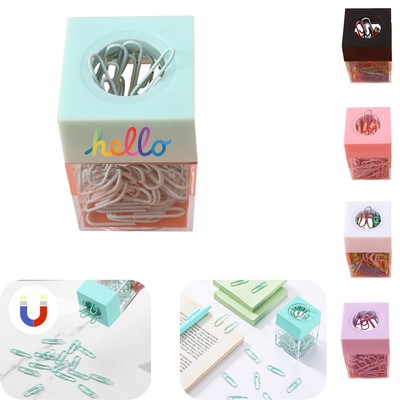Magnetic Paper Clip Holder