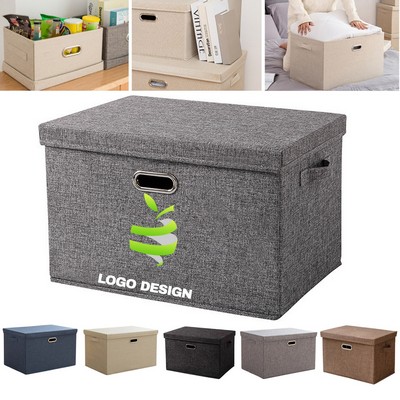 Large Storage Fabric Foldable Closet Organizer Storage Box