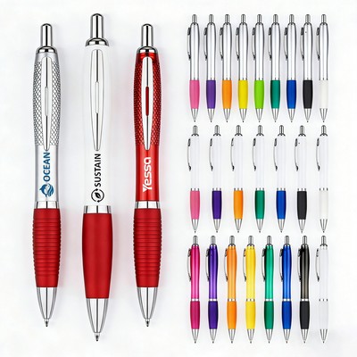 Custom Office Pen Soft Touch Grip Classic