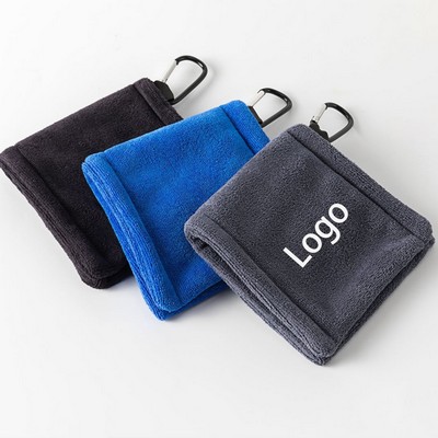 Golf Ball Towel with Clip