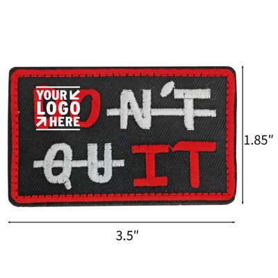 Do It/Don't Quit Patch