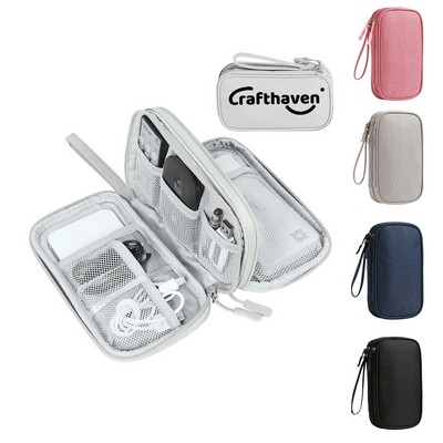 Travel Cable Organizer Bag Pouch