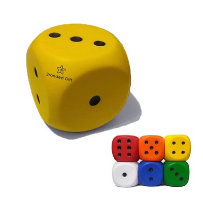 Custom Dice Stress Ball