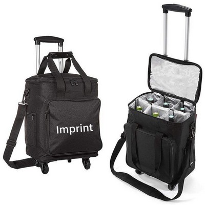 6 Bottle Wine Rolling Cooler