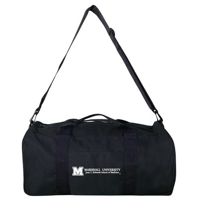 Polyester Roll Bag with Front Pocket (18"x10"x10")