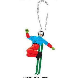 Skier Zipper Pull