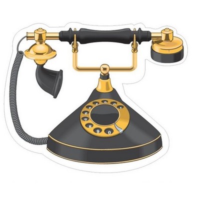 Old Fashion Telephone Lapel Pin