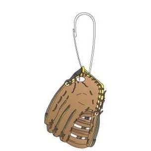 Baseball Glove Zipper Pull