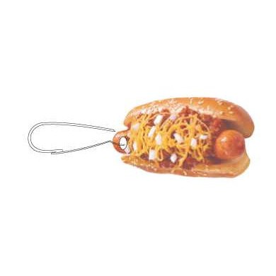 Chili Cheese Dog Zipper Pull