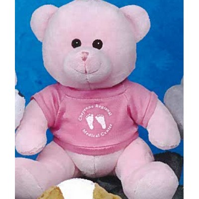 9" Q-Tee Collection™ Stuffed Baby Pink Bear