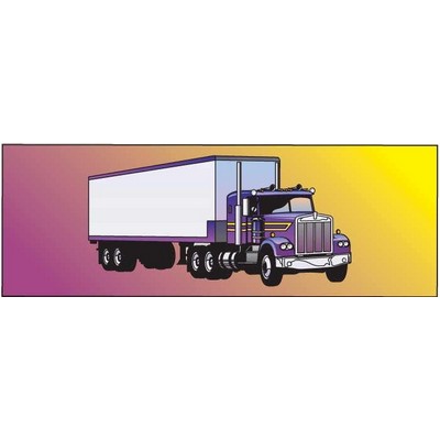 Diesel Truck Panoramic Badge w/ Bar Pin