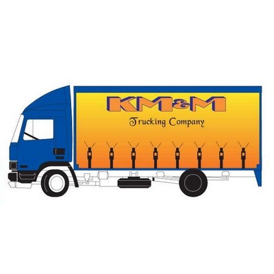 Commercial Truck Maxi Magnet (12 Square Inch)