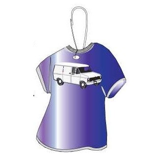 White Panel Van T-Shirt Zipper Pull