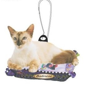Balinese Cat Zipper Pull