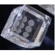 1-3/16" Optic Crystal Dice Award