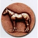 Stock Newport Mint Medal - 1 1/2" (Quarterhorse)