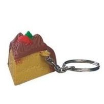 Keychain Series Pie Slice Stress Reliever