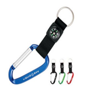 Strap with Carabiner/Compass & Split Ring