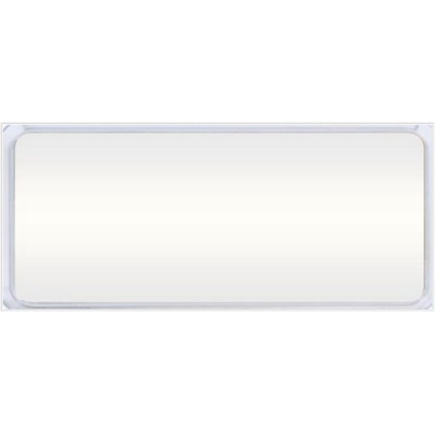 Name Badge - Frames - Silver - Fits 1-1/2" x 3" with Square Corners