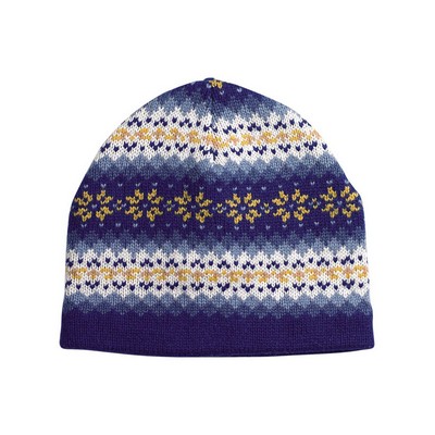 Jacquard Knitted Beanie