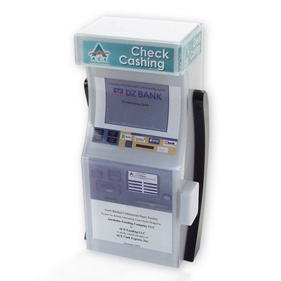 Check Cashing Machine Embedment/Award/Paperweight
