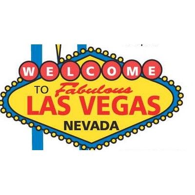 Las Vegas Sign Maxi Magnet (4 Square Inch)