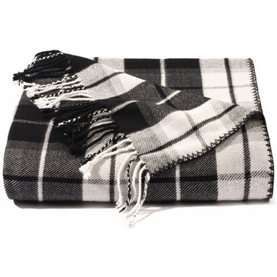 Livingston Plaid Bamboo Blanket