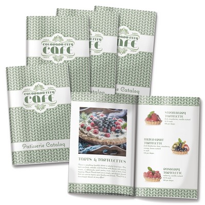 24-page (5.5x8.5) Booklet, Brochure or Catalog