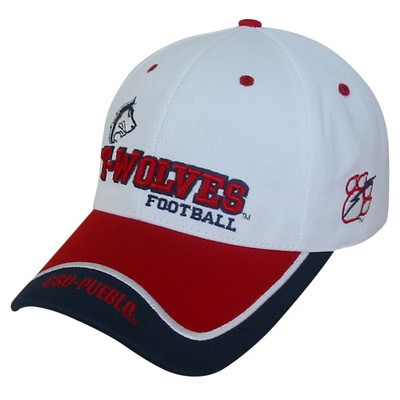 Basic Performance Solid Color Cap w/Contrast Visor Wave