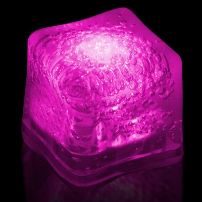 Pink Lited Ice Cube(Blank)