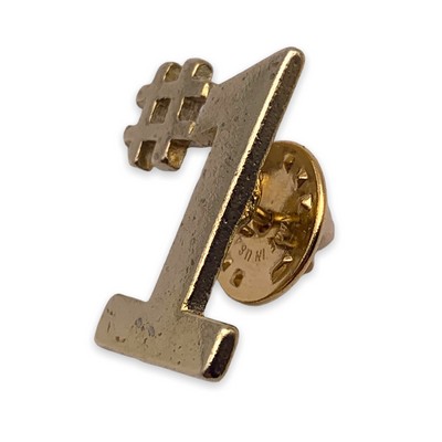 #1 Lapel Pin
