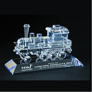 Crystal Locomotive (Engine) w/Base