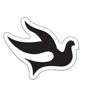 Dove Paper Window Sign (Approximately 8"x8")