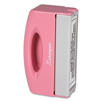 Xstamper Pre-Inked Pink Pocket Stamp (1/2"x2")