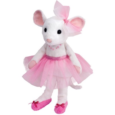 Petunia Ballerina Mouse Stuffed Animal