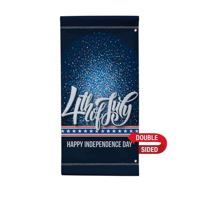 24" x 48" Vinyl Boulevard Banner Double-Sided