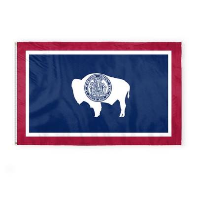 Wyoming Flags 5x8 foot
