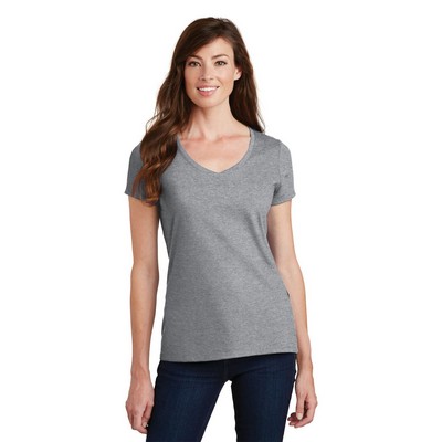 Port & Co™ Women's Fan Favorite V-Neck Tee.