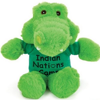 9" Soft Cuddle Fur Alligator Stuffed Animal