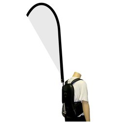 Flex Blade® Teardrop Flag Backpack 44"H