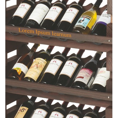 Modularack® Pro Stained Brown Full Display Unit (24 Bottle Rack)