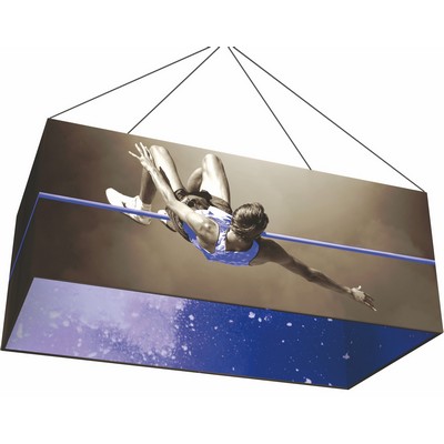 Rectangle 8' x 4' Hanging Structure & Double Sided Graphic