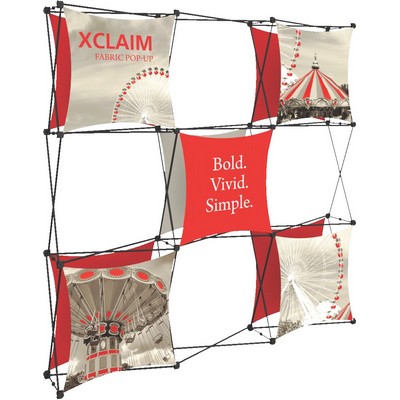 Xclaim 8' Wide Fabric Popup Display Kit 04
