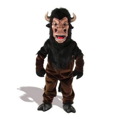 Barney Buffalo Mascot Costume