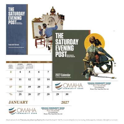 Good Value™ The Saturday Evening Post Illustrations by Norman Rockwell ? Stapled Calendar
